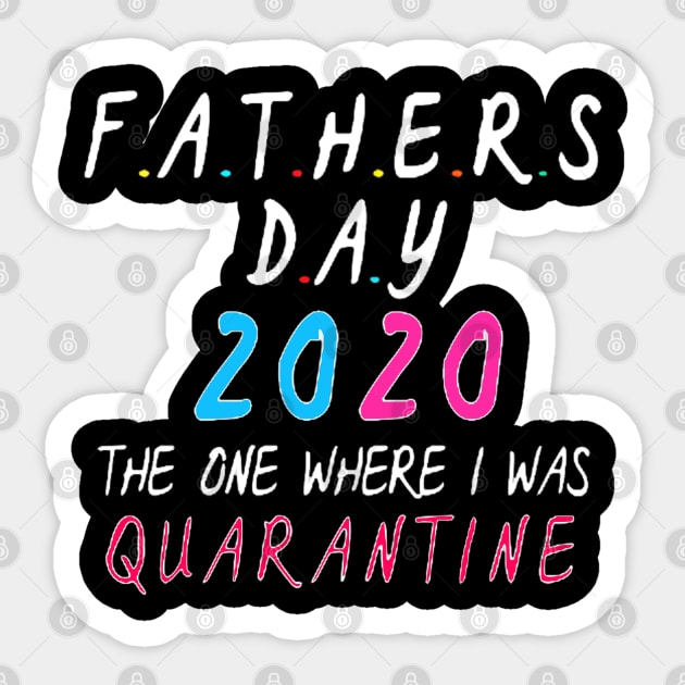 Fathers Day, Quarantine Sticker by ReD-Des